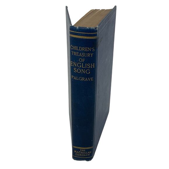 1893 Childrens Treasury of English Song Hardcover by Palgrave Antique Book - Picture 2 of 10